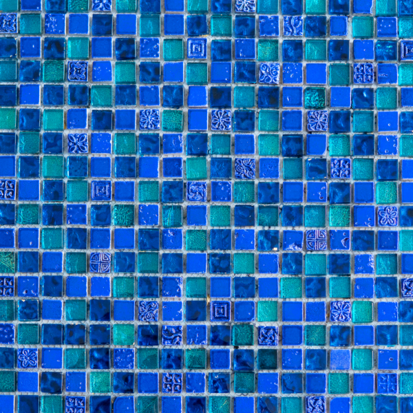 MOSAICO ORIENTAL BLUEBERRY DELUXE - AZUL 30X30