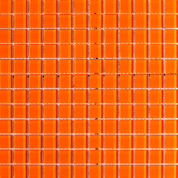 MOSAICO CRISTAL BTFF NARANJA OSCURO 8123x23, 30X30