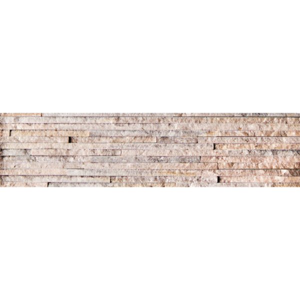 MOSAICO PIEDRA NATURAL BAODING ROSA CS031, 10-150X600X12-20