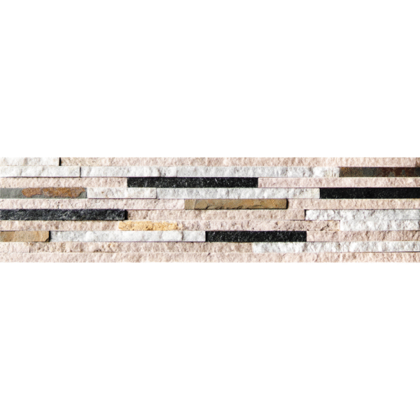 MOSAICO PIEDRA NATURAL BAODING CS072 15X60 NUEVO
