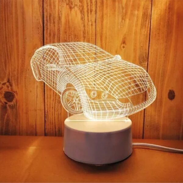 Lampara LED en 3D Acrilico - AUTO MT89053-1