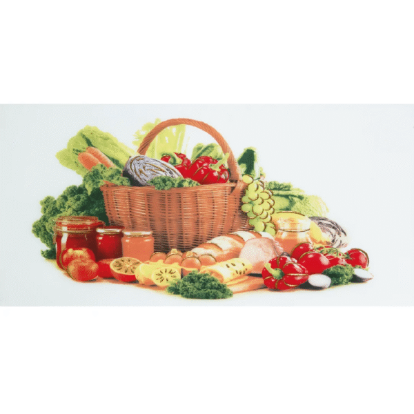 MAYOLICA DECORADO PJ36369G CANASTA DE VERDURAS 30X60