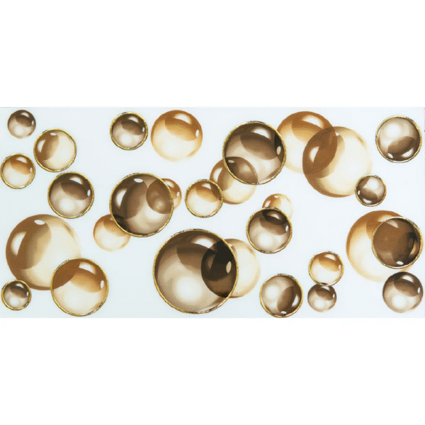 MAYOLICA DECORADO 30X60 ESFERAS BEIGE