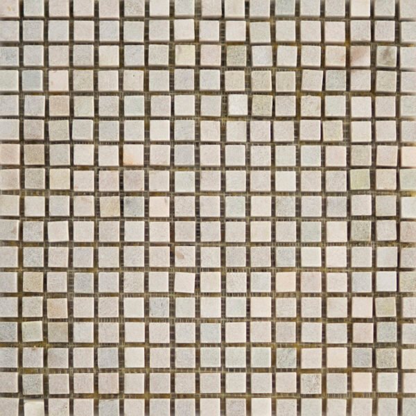 MOSAICO PIEDRA NATURAL BAODING  GRIS  M001 23x23, 30.5x30.5X9-10
